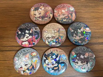 [하이큐] 홀로그램 캔뱃지 알뜰 구매 8종 세트