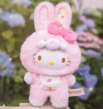 산리오 헬로키티 키티 TOPTOY 토끼 코스튬 봉제 인형