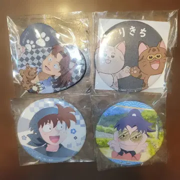 닌타마 란타로 도이 한스케 키리마루 야마다 릿키치 캔 배지