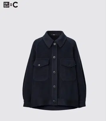 완판 가격 인하 UNIQLO C 오버 사이즈 자켓 NAVY L
