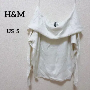 DIVIDED H&M [ US S ] 오프숄더 니트