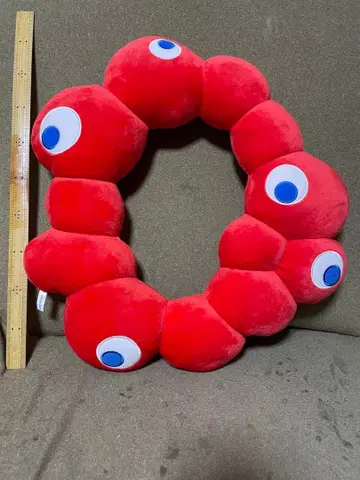 먀쿠먀쿠 얼굴 쿠션 봉제 인형 간사이 만박 오사카 만박