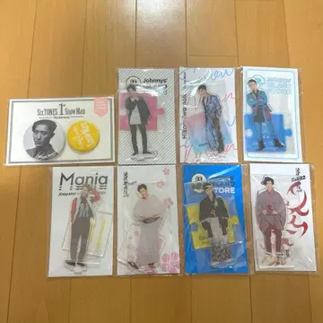 이와모토 테루 아크릴 스탠드 캔 배지 묶음 판매