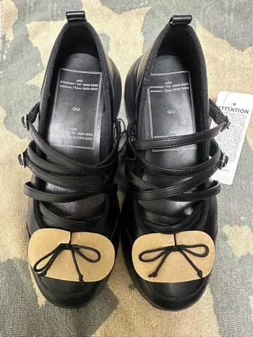 GU 멜리 제인 신발 by rokh 블랙 L