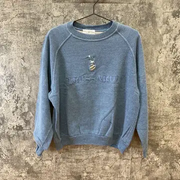 TRUSSARDI 트루사르디 남성용 스웨트 셔츠 속기모 블루 계열