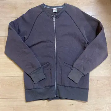 BARNS OUT FITTERS 100% 코튼 풀 지퍼 자켓 L