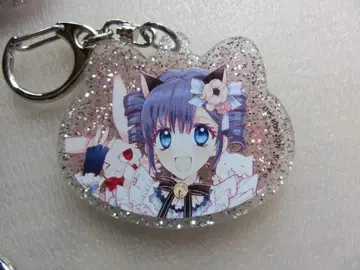 타네무라 아리나 원화전 애니카페 라메 참 아크릴 키링 보름달