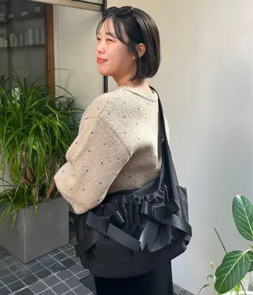 prose verse [ SAPON ] 발수 리본 나일론 숄더백