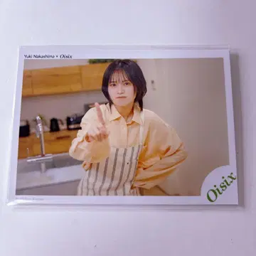 나카지마 유키 x Oisix 선물 캠페인 오리지널 사진