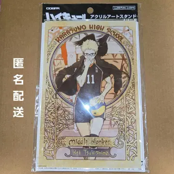 츠키시마 케이 신규 일러스트 아크릴 아트 스탠드 비상ver. 하이큐