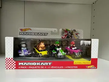 핫 휠 마리오 카트 4대 세트