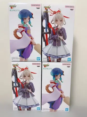 반다이 에스페스트 피규어 4체 세트