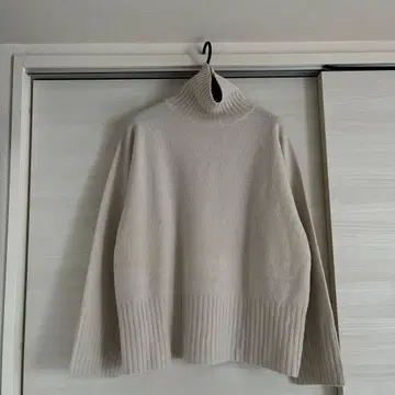 Spick and Span 울 캐시미어 터틀넥 풀오버
