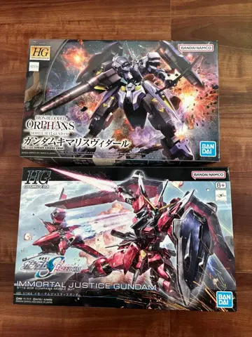 HG 1/144 키마리스 비다르 임모탈 저스티스 건담 정크