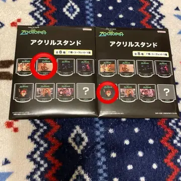 극장판 주토피아 아크릴 스탠드 닉