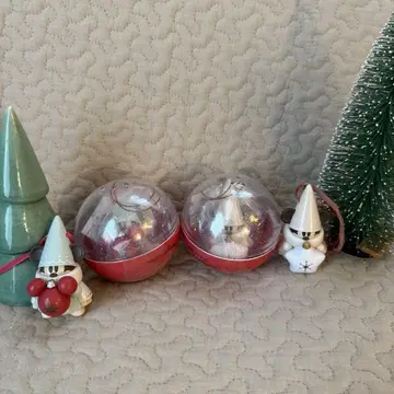 릴루리루 2025 캡슐 토이 2점 스카이블루 x 빨간색 베이지 x 화이트