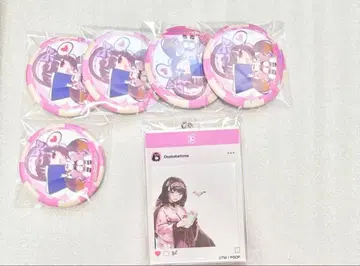 fgo 중국 9주년 SD 글리터 캔뱃지 세트 오키베 히메 교토마후