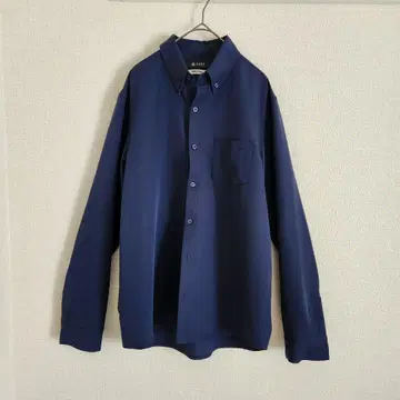 [나노 유니버스] SHELTECH 네이비 긴팔 셔츠/M