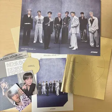 ATEEZ GOLDEN HOUR 포토 카드 포함