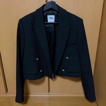ZARA 더블 브레스트 테일러드 자켓 M