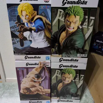 원피스 Grandista 사보 흰 수염 조로 2체