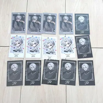 Element Sicks JIL 폴라로이드풍 트레이딩 카드 15점