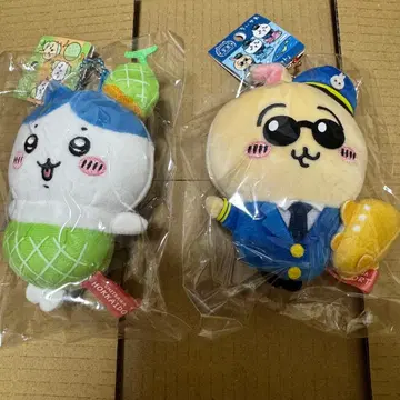 치이카와 홋카이도 한정 멜론 하치와레 공항 한정판 토끼 봉제 인형