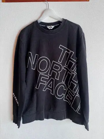 THE NORTH FACE 로고 프린트 남성용 트레이닝복 블랙