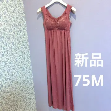 tu-hacci 락시아 나이트 브라 원피스 맥시 길이 75M 플럼 새상품