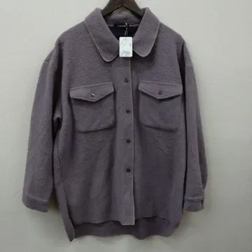 (17) AS KNOW AS PINKY 플리스 자켓 퍼플