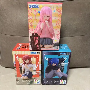 SEGA 히토리 봇치 더 록치 초코노세 피규어 3체 세트