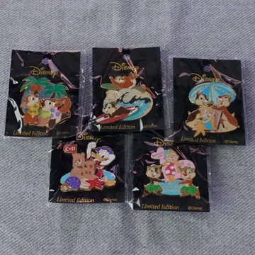 디즈니 칩&데일 리미티드 핀 5개 세트
