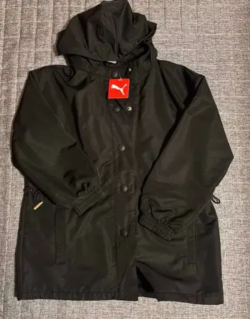 PUMA 나일론 자켓 블랙
