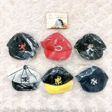 강아지 모자 귀여운 귀여운 강아지 야구팀 전 6종 풀 컴프