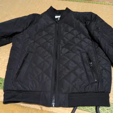 캘빈클라인 퀼팅 자켓 블랙 캘빈클라인
