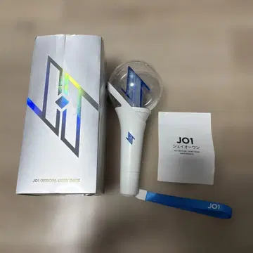 JO1 OFFICIAL LIGHT STICK 초대전 화이트 블루