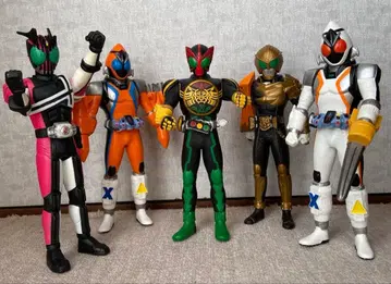 가면라이더 액션 피규어 5체 세트