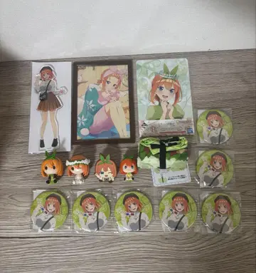 5등분의 신부 나카노 네잎 캔뱃지 묶음 판매