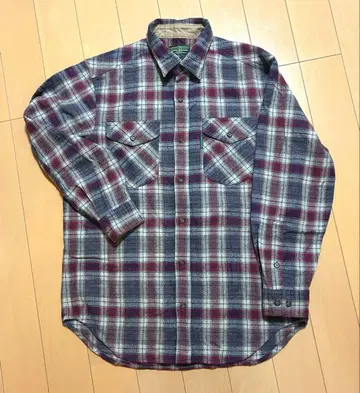 아식스 asics 빈티지 플란넬 셔츠