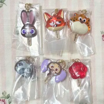 주토피아 아이스캔디 참 컴플리트 6개 세트