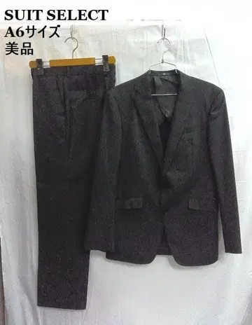 새상품급 SUIT SELECT / 정장 셀렉트 블랙 스트라이프 수트 A6