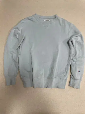Champion 라이트 블루 맨투맨 M 스카이블루