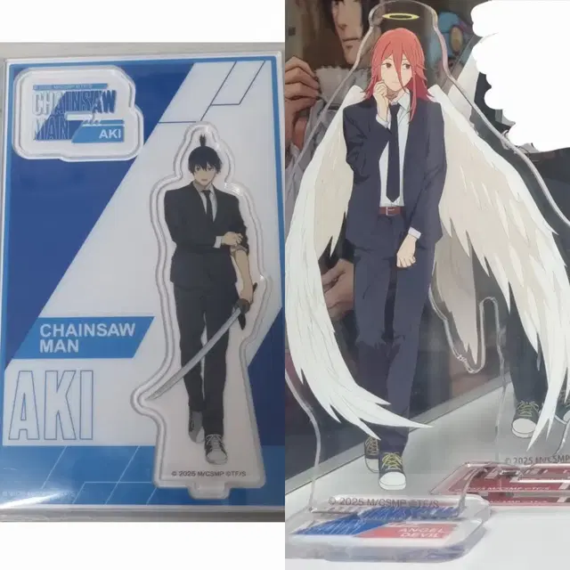 일괄)체인소맨 아키 천사 로손 콜라보 아크릴스탠드