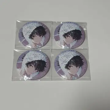 니지산지 사카요리 소마 SUISAI RAIN 캔뱃지 4개