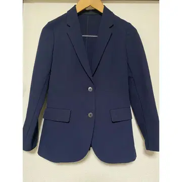 유니클로 감동 자켓 여성용 S 네이비 UNIQLO 네이비 컬러