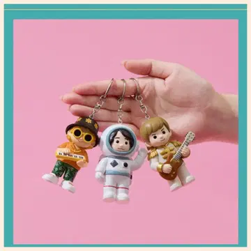 미세스 그린애플 원더뮤지엄 키링 3인 세트