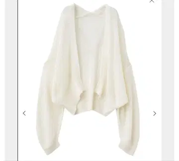 코코딜 메쉬 니트 가디건