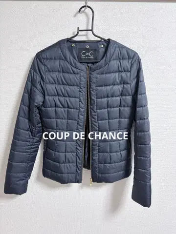 쿠 드 샹스 COUP DE CHANCE 다운 자켓 네이비