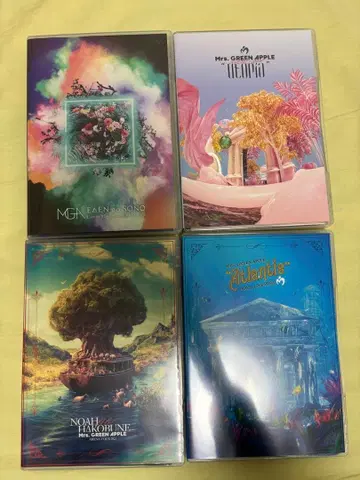 Mrs. GREEN APPLE 블루레이 4매 세트