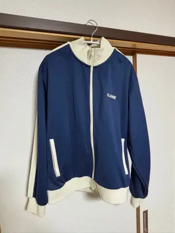 XLARGE 네이비 풀 지퍼 자켓